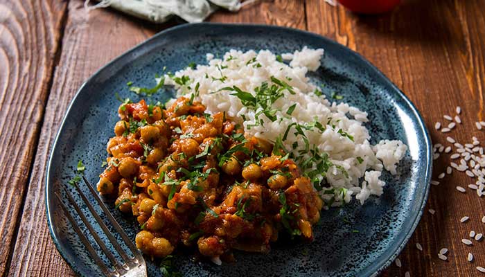 Indian chickpea curry